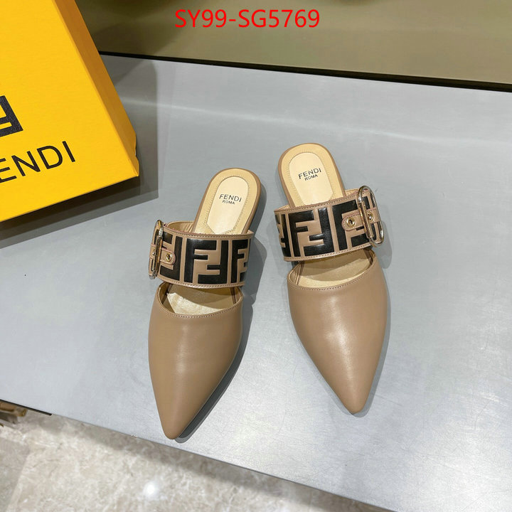 Women Shoes-Fendi high quality 1:1 replica ID: SG5769 $: 99USD