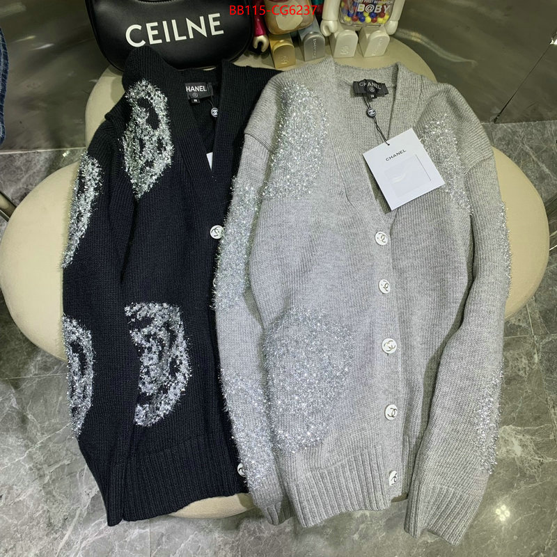 Clothing-Chanel aaaaa+ replica designer ID: CG6237 $: 115USD