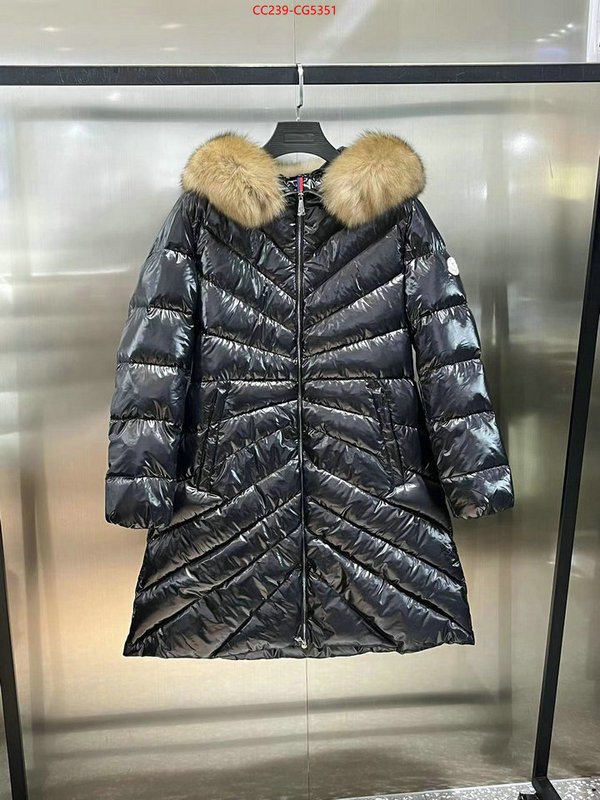 Down jacket Women-Moncler top fake designer ID: CG5351 $: 239USD