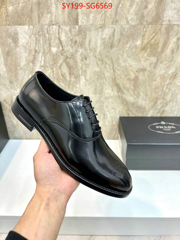 Men shoes-Prada perfect quality designer replica ID: SG6569 $: 199USD