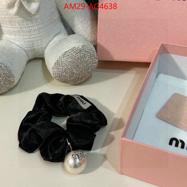 Hair band-MIU MIU sale outlet online ID: AG4638 $: 29USD