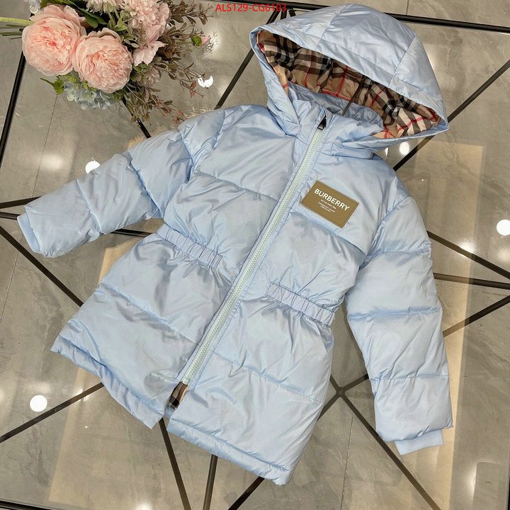 Kids clothing-Burberry wholesale replica ID: CG6103 $: 129USD
