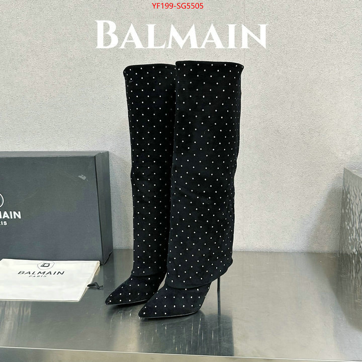 Women Shoes-Balmain best quality fake ID: SG5505 $: 199USD