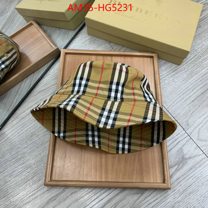 Cap(Hat)-Burberry top quality ID: HG5231 $: 35USD