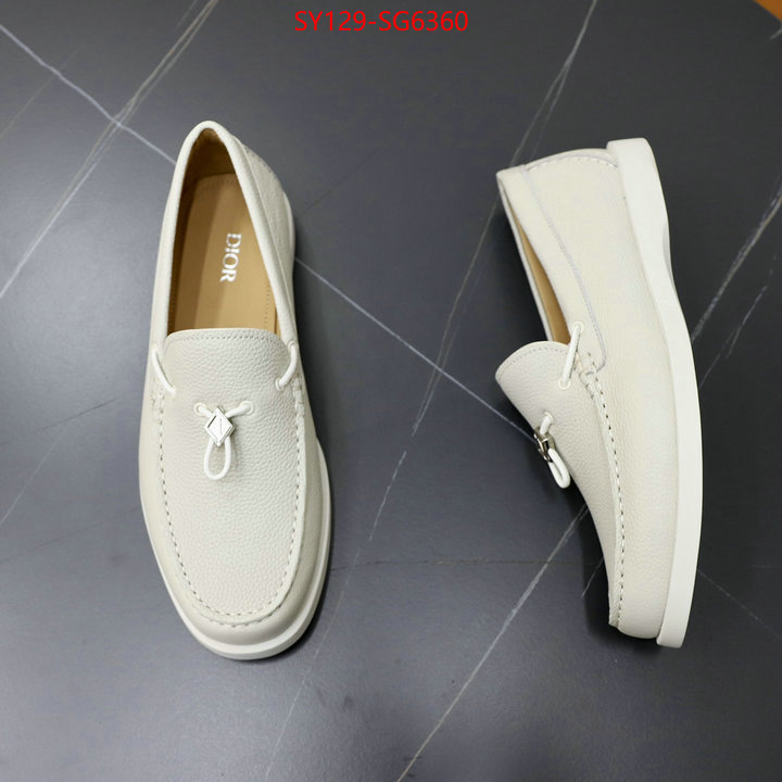 Men shoes-Dior customize best quality replica ID: SG6360 $: 129USD