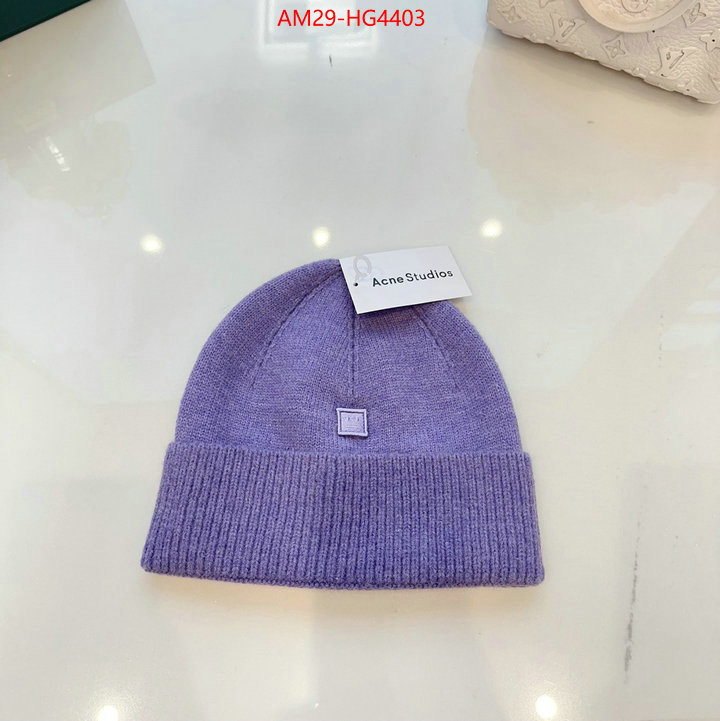 Cap(Hat)-Acne Studios aaaaa+ replica ID: HG4403 $: 29USD