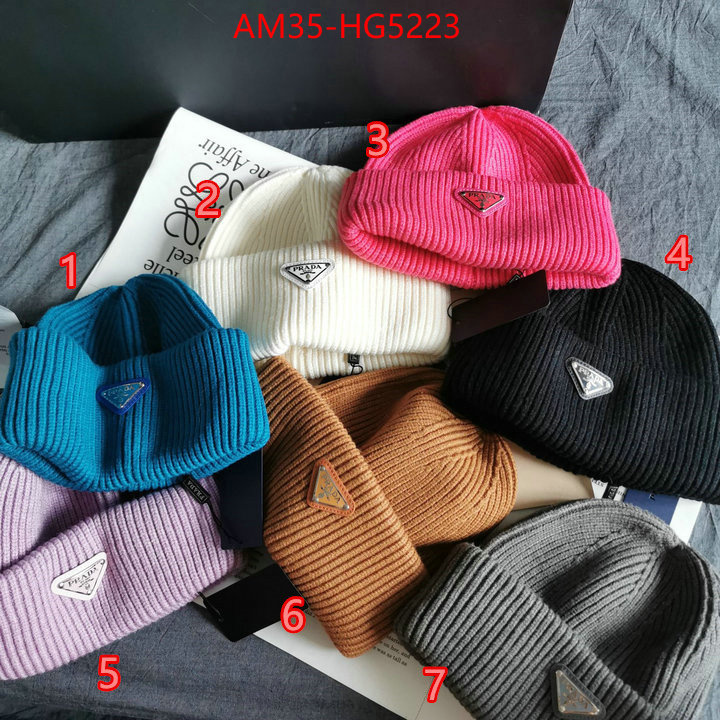 Cap (Hat)-Prada fake cheap best online ID: HG5223 $: 35USD