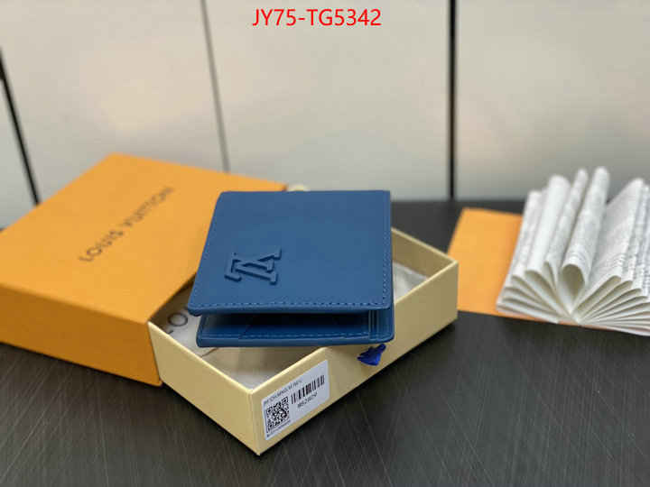 LV Bags(TOP)-Wallet online from china designer ID: TG5342 $: 75USD