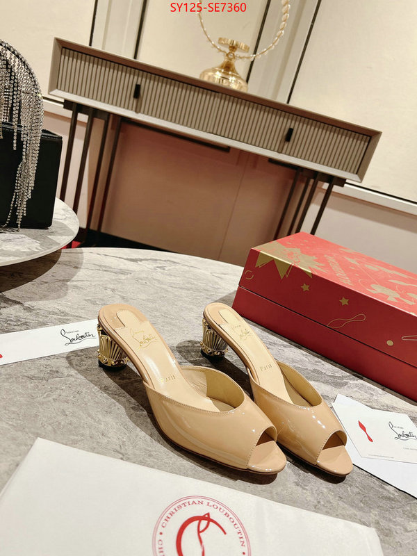 Women Shoes-Christian Louboutin online sale ID: SE7360 $: 125USD