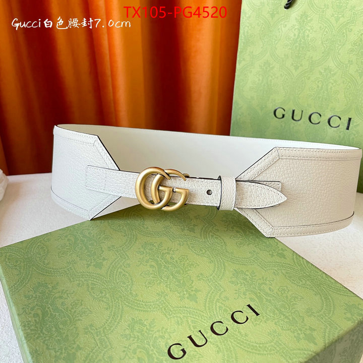 Belts-Gucci 2023 aaaaa replica customize ID: PG4520 $: 105USD