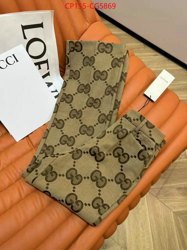 Clothing-Gucci designer fashion replica ID: CG5869