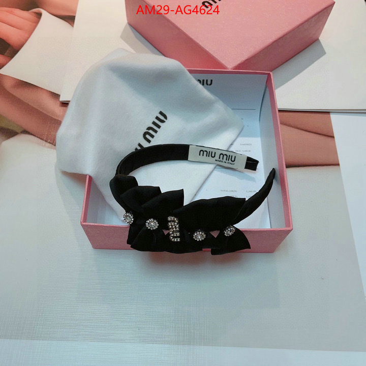 Hair band-MIU MIU flawless ID: AG4624 $: 29USD