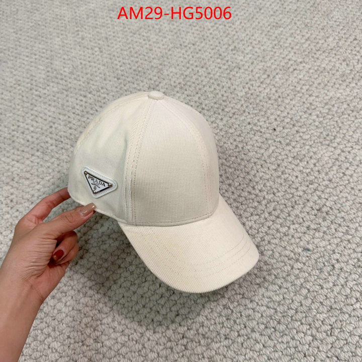 Cap (Hat)-Prada replica 1:1 high quality ID: HG5006 $: 29USD