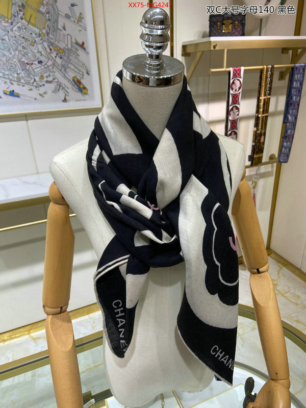 Scarf-Chanel top fake designer ID: MG4247 $: 75USD