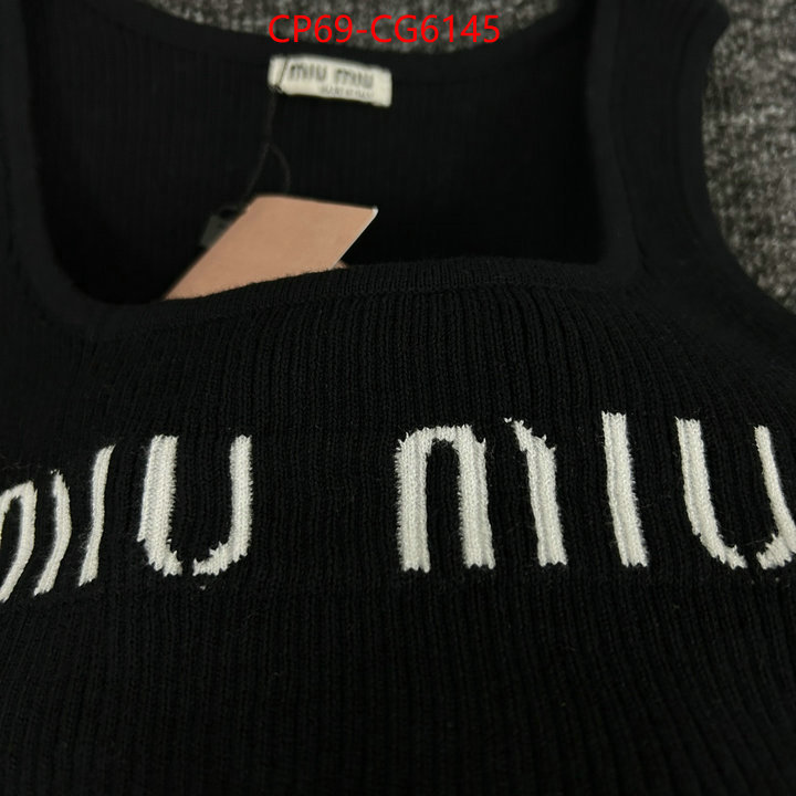 Clothing-MIU MIU buying replica ID: CG6145 $: 69USD