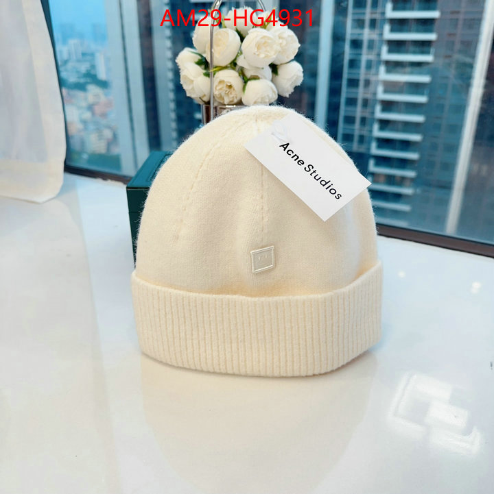 Cap(Hat)-Acne Studios buying replica ID: HG4931 $: 29USD