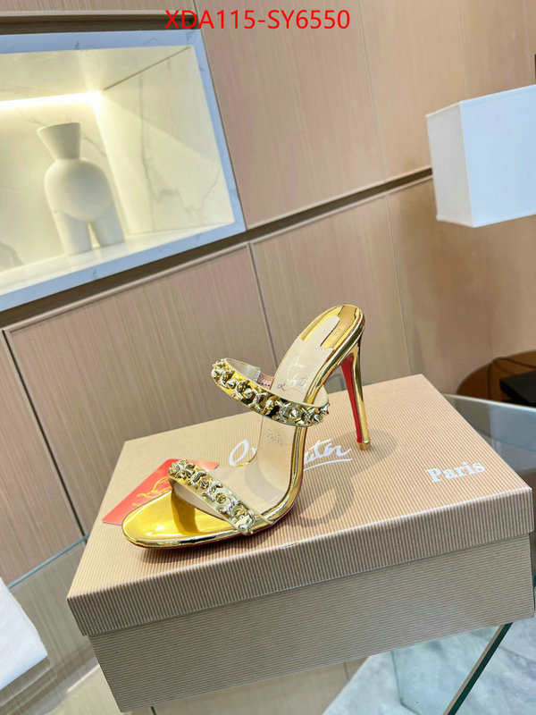 Women Shoes-Christian Louboutin fake high quality ID: SY6550 $: 115USD