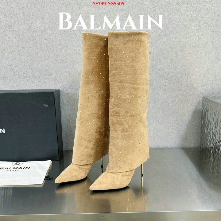 Women Shoes-Balmain best quality fake ID: SG5505 $: 199USD