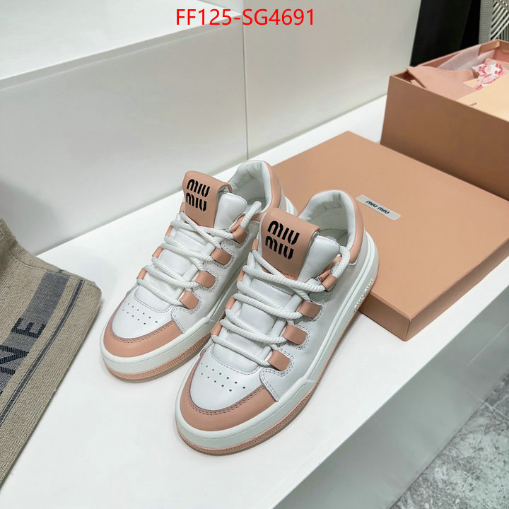 Women Shoes-Miu Miu buy top high quality replica ID: SG4691 $: 125USD