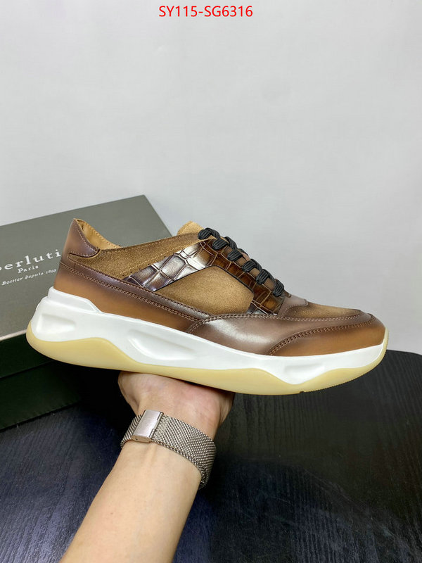 Men Shoes-Berluti replica 1:1 high quality ID: SG6316 $: 115USD