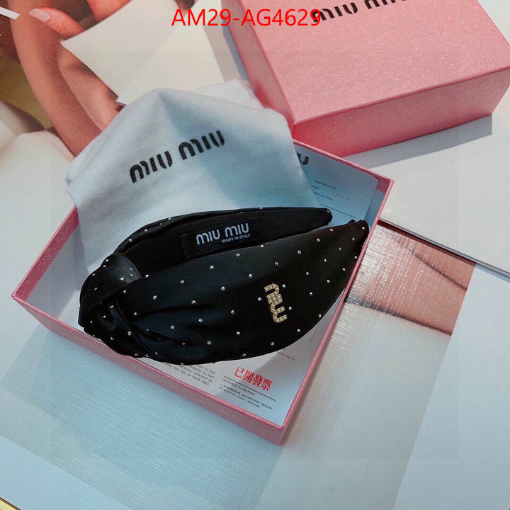 Hair band-MIU MIU quality aaaaa replica ID: AG4629 $: 29USD