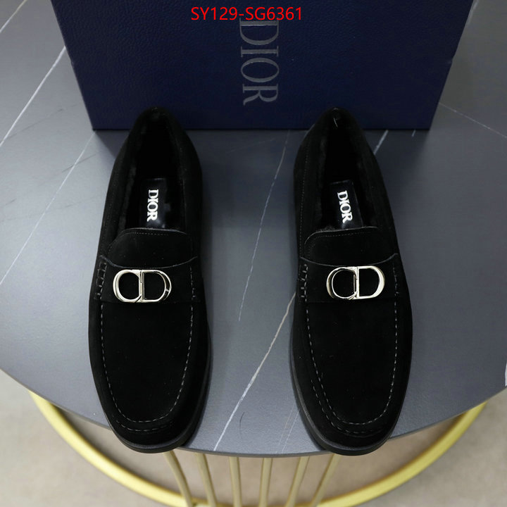 Men shoes-Dior store ID: SG6361 $: 129USD