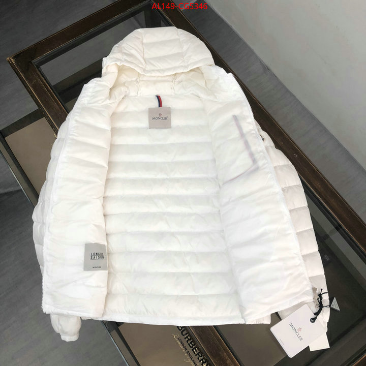 Down jacket Men-Moncler highest product quality ID: CG5346 $: 149USD