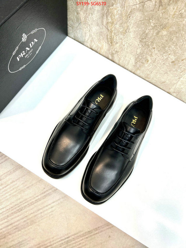 Men shoes-Prada shop the best high quality ID: SG6570 $: 199USD