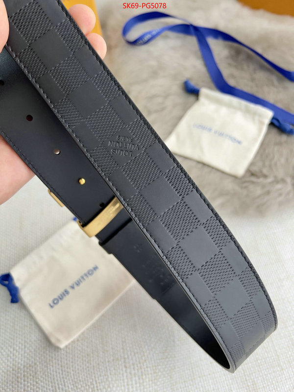 Belts-LV perfect quality designer replica ID: PG5078 $: 69USD