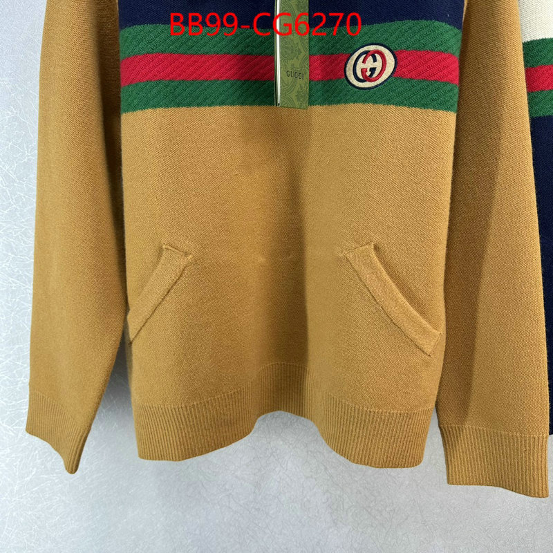 Clothing-Gucci perfect quality designer replica ID: CG6270 $: 99USD
