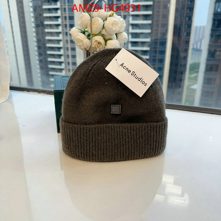 Cap(Hat)-Acne Studios buying replica ID: HG4931 $: 29USD