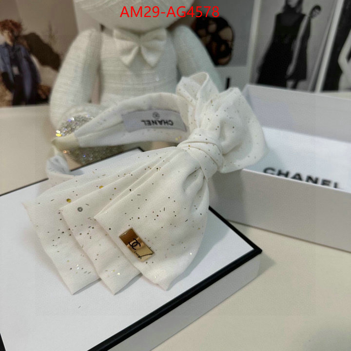 Hair band-Chanel what's best ID: AG4578 $: 29USD