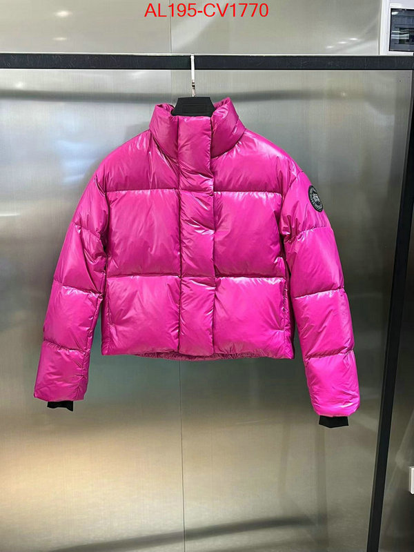 Down jacket Women-Canada Goose replica aaaaa designer ID: CV1770 $: 195USD