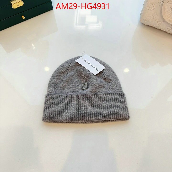 Cap(Hat)-Acne Studios buying replica ID: HG4931 $: 29USD