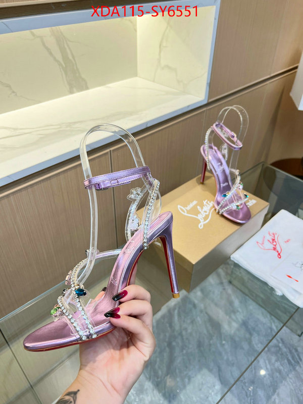 Women Shoes-Christian Louboutin buy aaaaa cheap ID: SY6551 $: 115USD