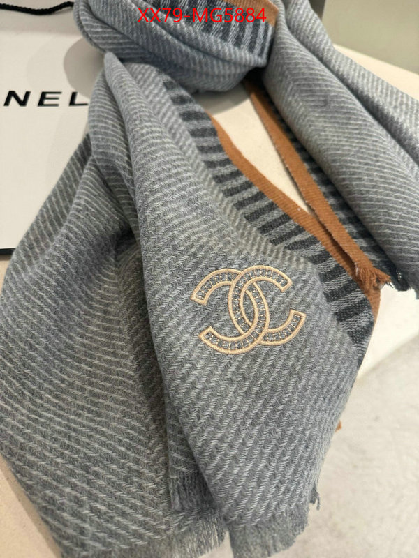 Scarf-Chanel where quality designer replica ID: MG5884 $: 79USD