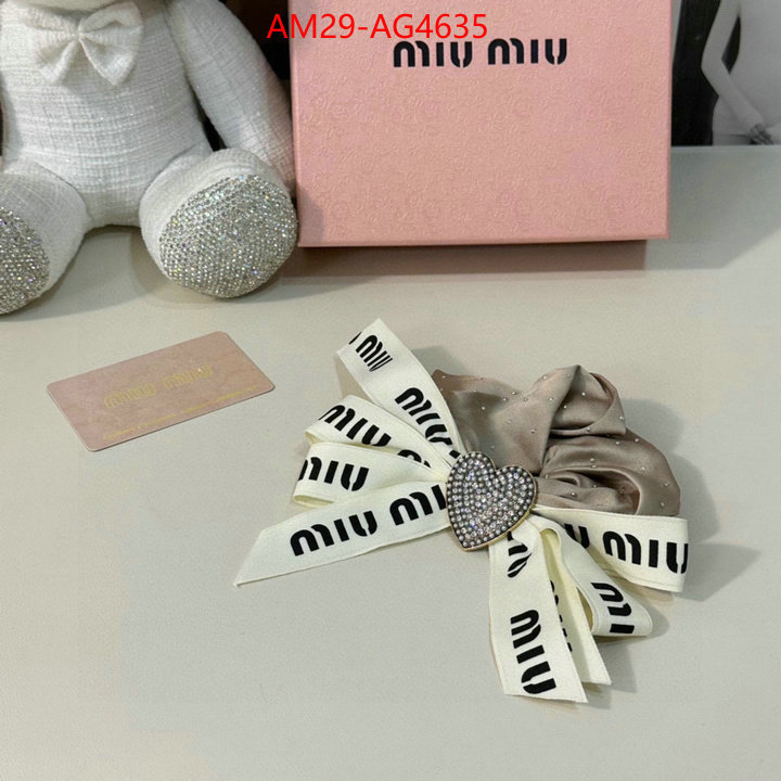 Hair band-MIU MIU replica sale online ID: AG4635 $: 29USD