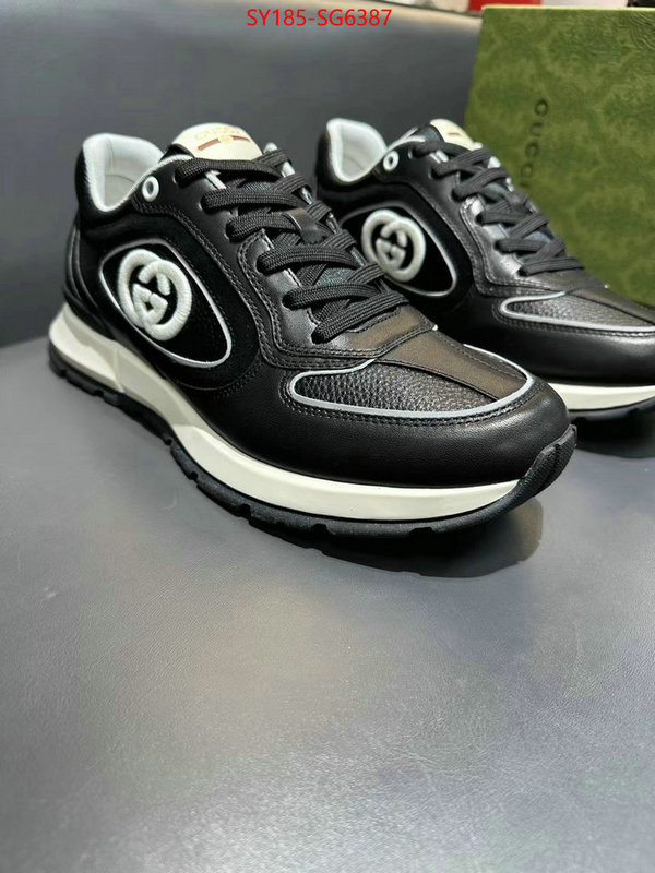 Men Shoes-Gucci best quality fake ID: SG6387 $: 185USD