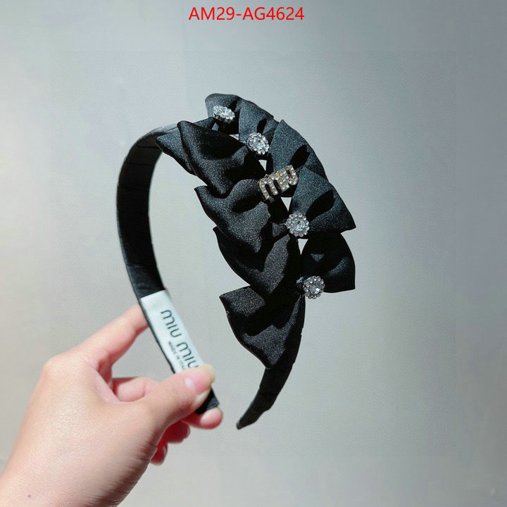 Hair band-MIU MIU flawless ID: AG4624 $: 29USD