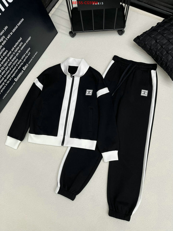 Clothing-Chanel best replica quality ID: CG5984 $: 155USD