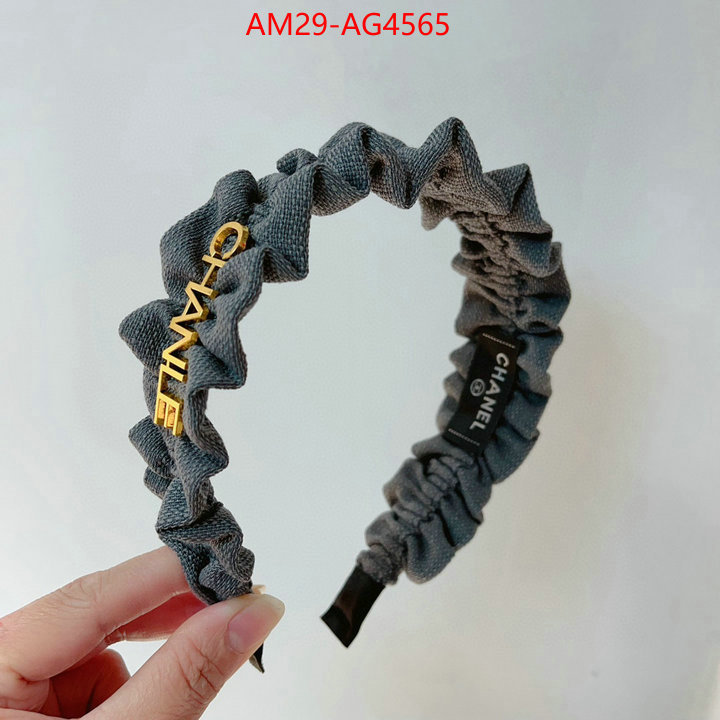 Hair band-Chanel hot sale ID: AG4565 $: 29USD