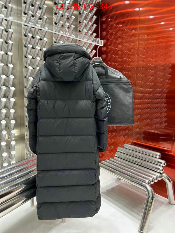 Down jacket Women-Canada Goose luxury 7 star replica ID: CG5343 $: 239USD