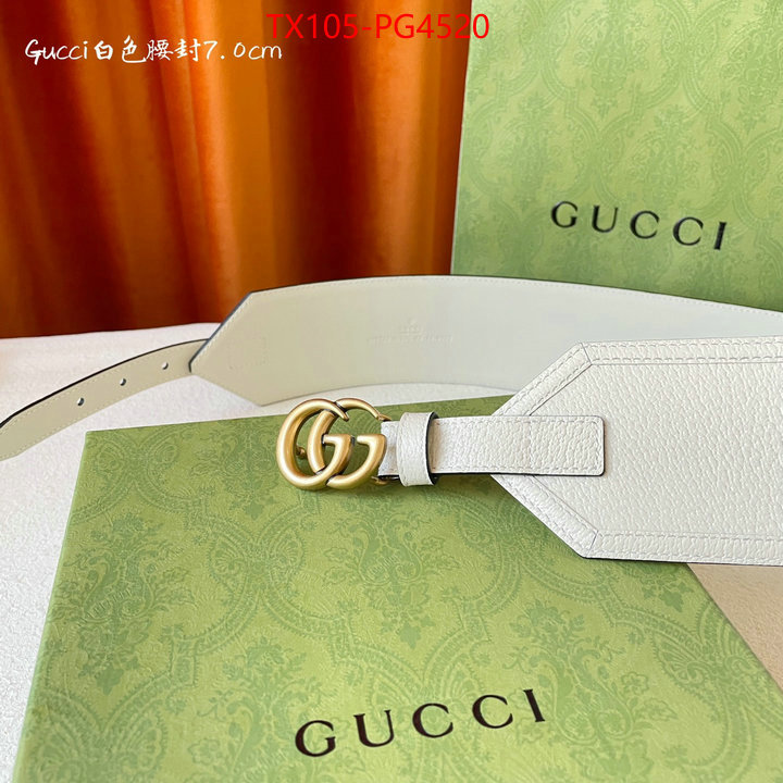 Belts-Gucci 2023 aaaaa replica customize ID: PG4520 $: 105USD