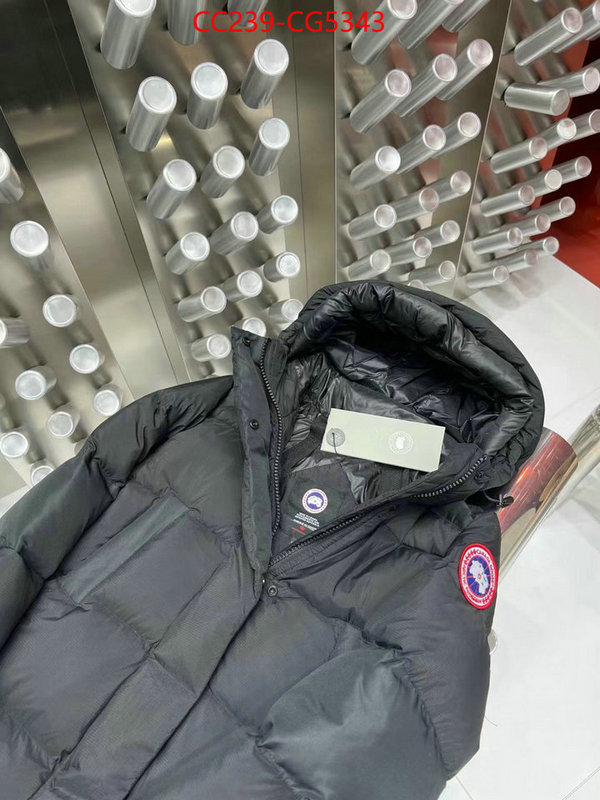 Down jacket Women-Canada Goose luxury 7 star replica ID: CG5343 $: 239USD