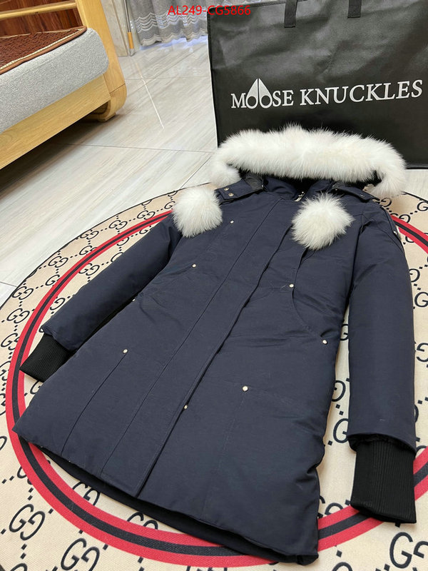 Down jacket Women-Moose Kunckles 7 star quality designer replica ID: CG5866 $: 249USD