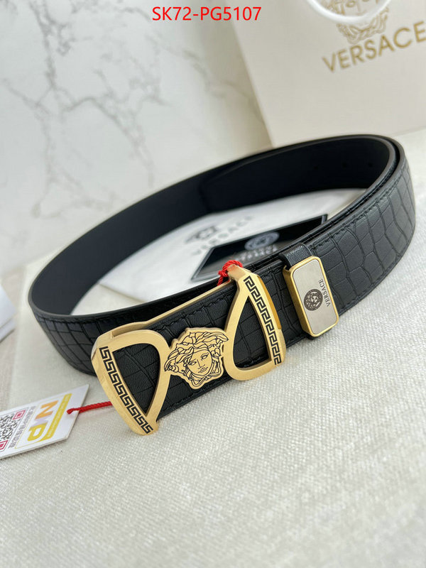 Belts-Versace replica 2023 perfect luxury ID: PG5107 $: 72USD