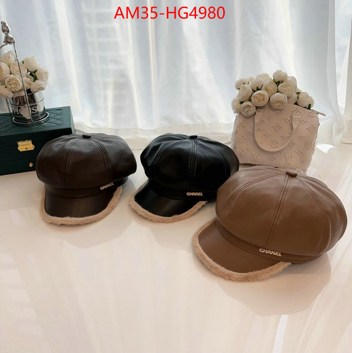 Cap (Hat)-Chanel how to find designer replica ID: HG4980 $: 35USD