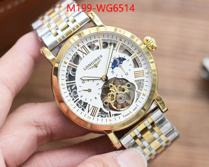 Watch(TOP)-Longines best replica new style ID: WG6514 $: 199USD