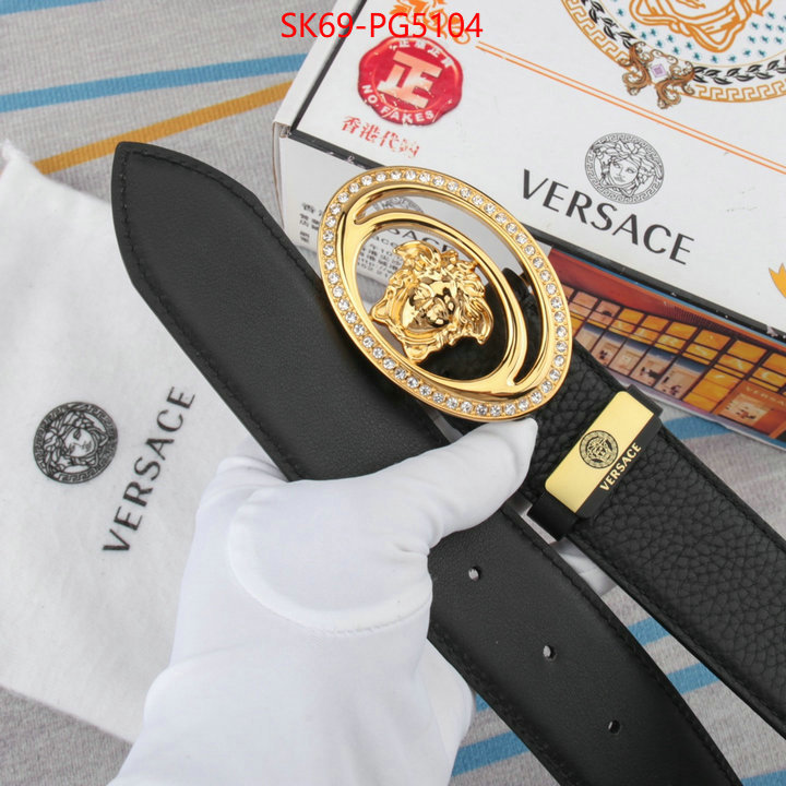 Belts-Versace replica wholesale ID: PG5104 $: 69USD