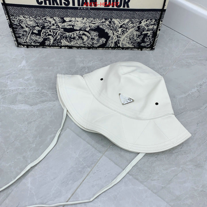 Cap (Hat)-Prada where could you find a great quality designer ID: HG4497 $: 35USD